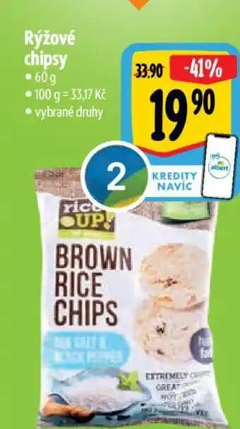 Albert Rýžové chipsy nabídka