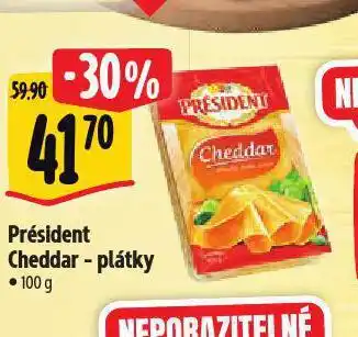 Albert Président cheddar nabídka