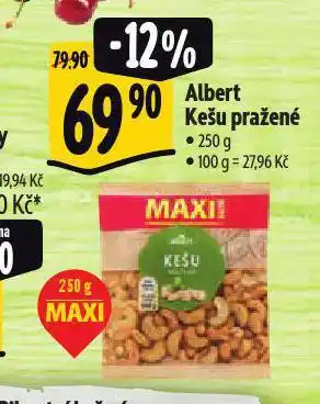 Albert Kešu pražené nabídka