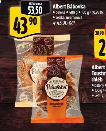 Albert Bábovka nabídka