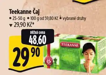 Albert Teekanne čaj nabídka