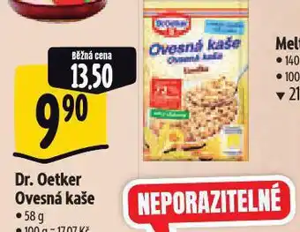Albert Dr. oetker ovesná kaše nabídka