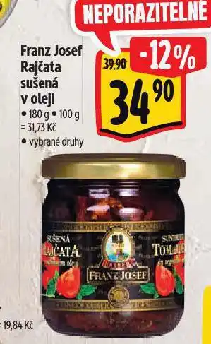 Albert Franz josef sušená rajčata v oleji nabídka