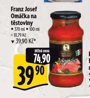 Albert Franz josef omáčka na těstoviny nabídka