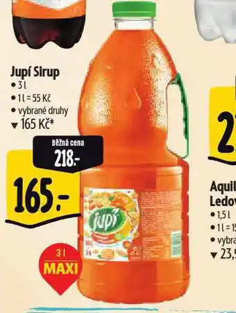 Albert Jupí sirup nabídka