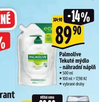 Albert Palmolive tekuté mýdlo nabídka