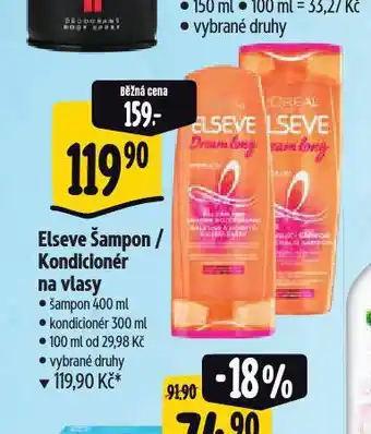 Albert Elseve šampon nabídka