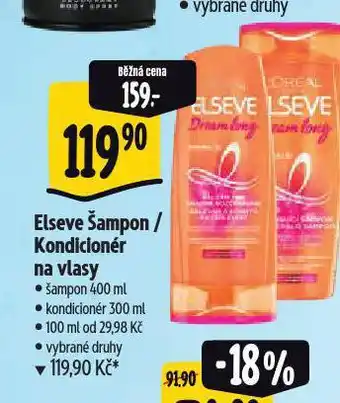 Albert Elseve kondicionér na vlasy nabídka