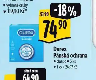 Albert Durex pánská ochrana nabídka