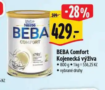 Beba kojenecká výživa