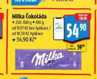Albert Milka čokoláda nabídka