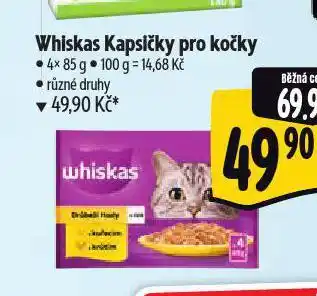 Albert Whiskas kapsičky pro kočky nabídka