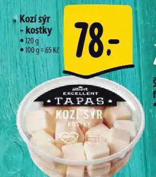 Albert Kozí sýr kostky nabídka