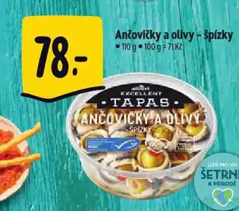 Albert Ančovičky a olivy nabídka