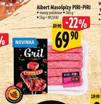 Albert Masošpízy piri-piri nabídka