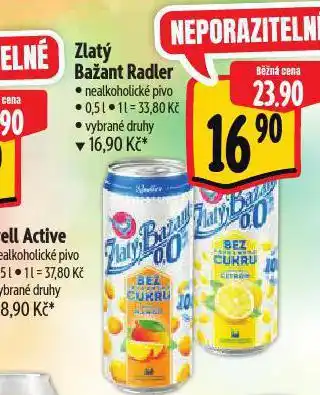Albert Zlatý bažant radler nabídka