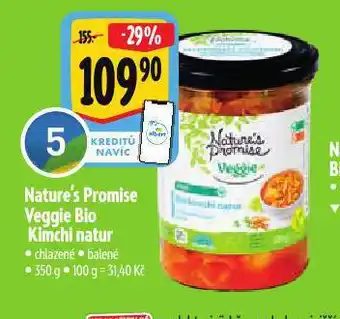 Albert Veggie bio kimchi natur nabídka