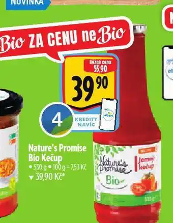 Albert Bio kečup nabídka