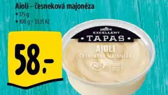 Albert Aioli - česneková majonéza nabídka