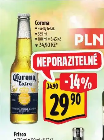 Albert Pivo corona nabídka