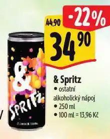 Albert spritz nabídka