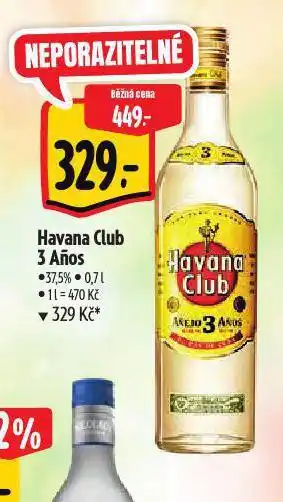 Albert Havana club 3 aňos nabídka