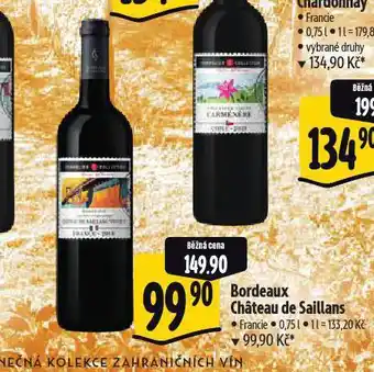 Albert Bordeaux chateau de saillans nabídka