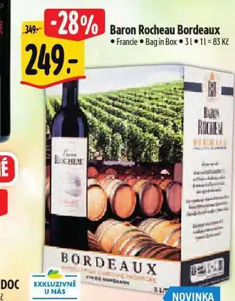 Albert Baron rocheau bordeaux nabídka