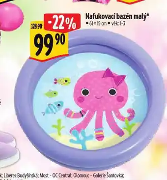 Albert Nafukovací bazén nabídka
