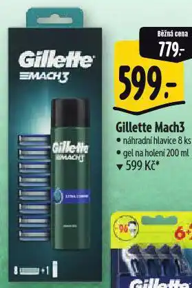 Albert Gillette mach3 holcí strojek nabídka
