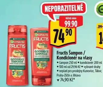 Albert Fructis šampon nabídka