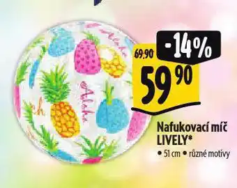 Albert Nafukovací míč nabídka