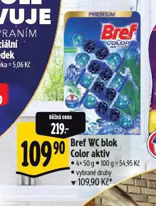 Albert Bref wc blok nabídka