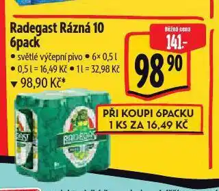 Albert Pivo radegast nabídka