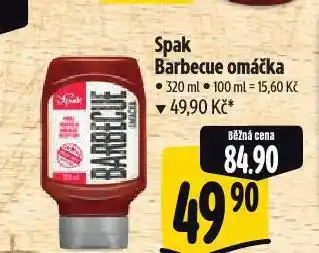 Albert Spak barbecue omáčka nabídka
