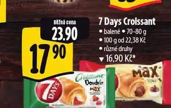 Albert 7days croissant nabídka