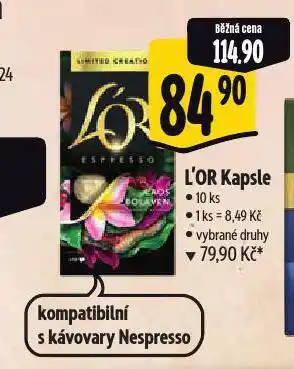 Albert Kávové kapsle l'or nabídka