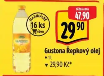 Albert Gustona Řepkový olej nabídka