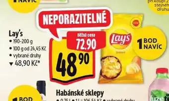 Albert Lay's chipsy nabídka