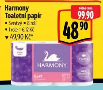 Albert Harmony Toaletní papír nabídka