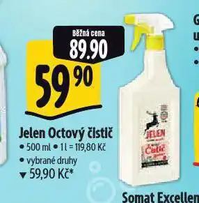 Albert Jelen octový čistič nabídka