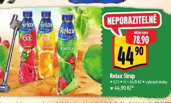 Albert Relax sirup nabídka