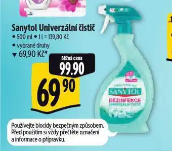 Albert Sanytol univerzální čistič nabídka