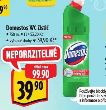 Albert Domestos wc čistič nabídka
