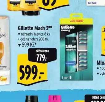 Albert Gillette mach3 holicí strojek nabídka