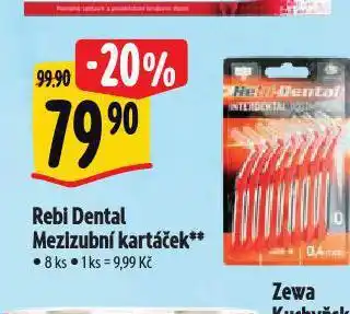 Rebi dental mezizubní kartáček