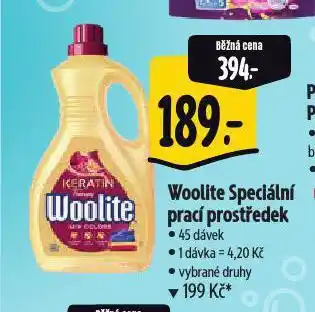 Albert Woolite speciální prací prostředek nabídka