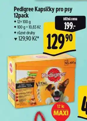 Albert Pedigree kapsičky pro psy nabídka