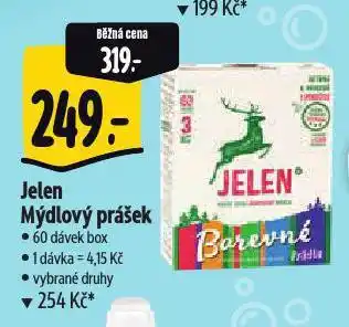 Albert Jelen mýdlový prášek nabídka