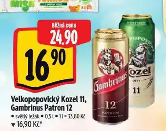 Albert Pivo velkopopovický kozel nabídka